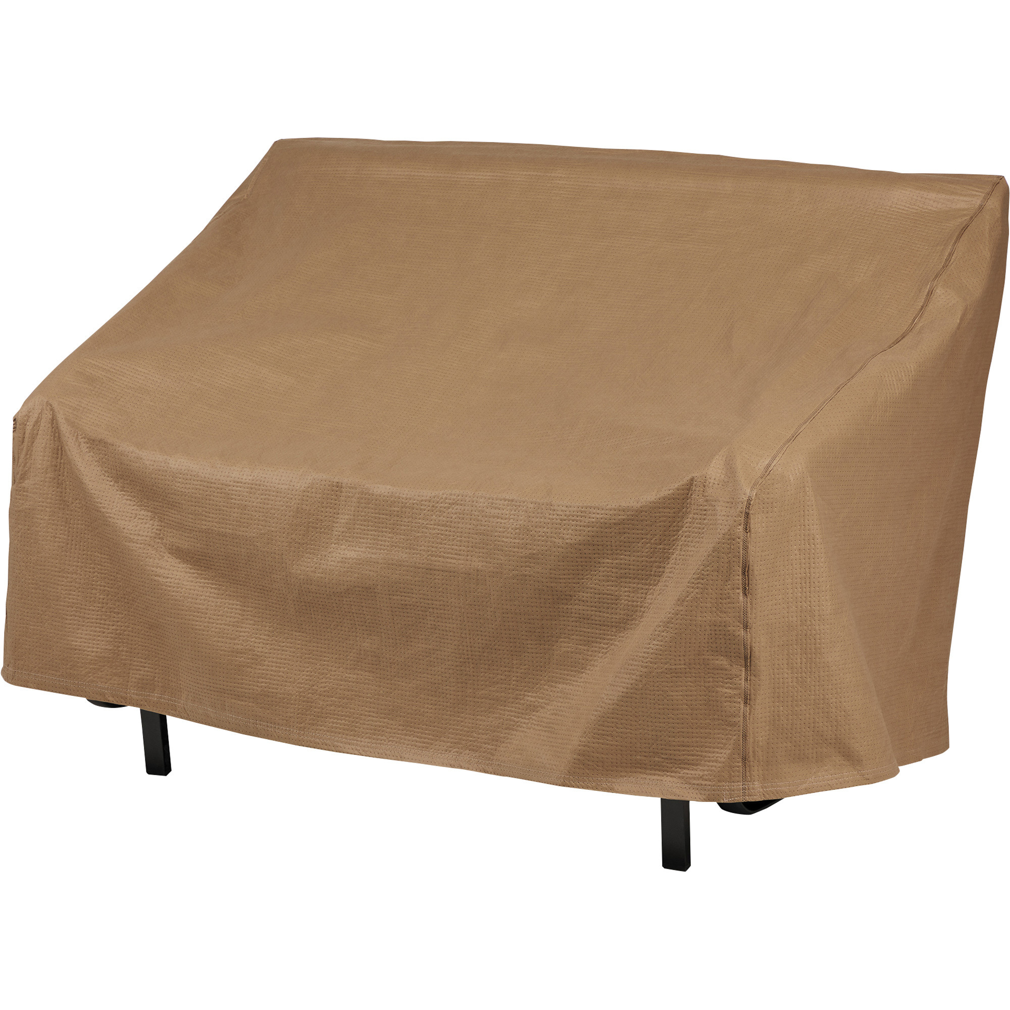 Classic Accessories Duck Covers Essential 51in. Patio Bench Cover, Latte, Model# EBN533135